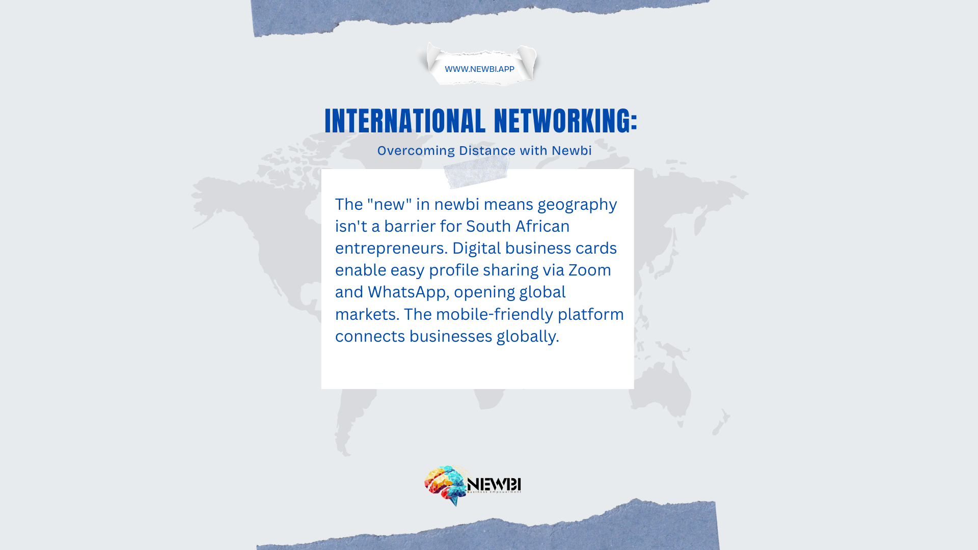 International Networking: Overcoming Distance with newbi.app